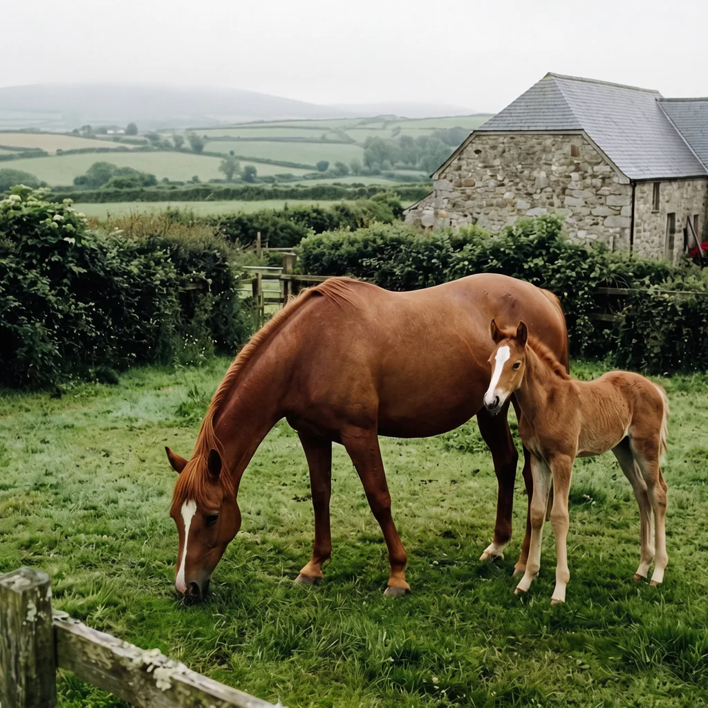 Élevage de chevaux au Association Equiloisirs, Rouffignac-Saint-Cernin-de-Reilhac