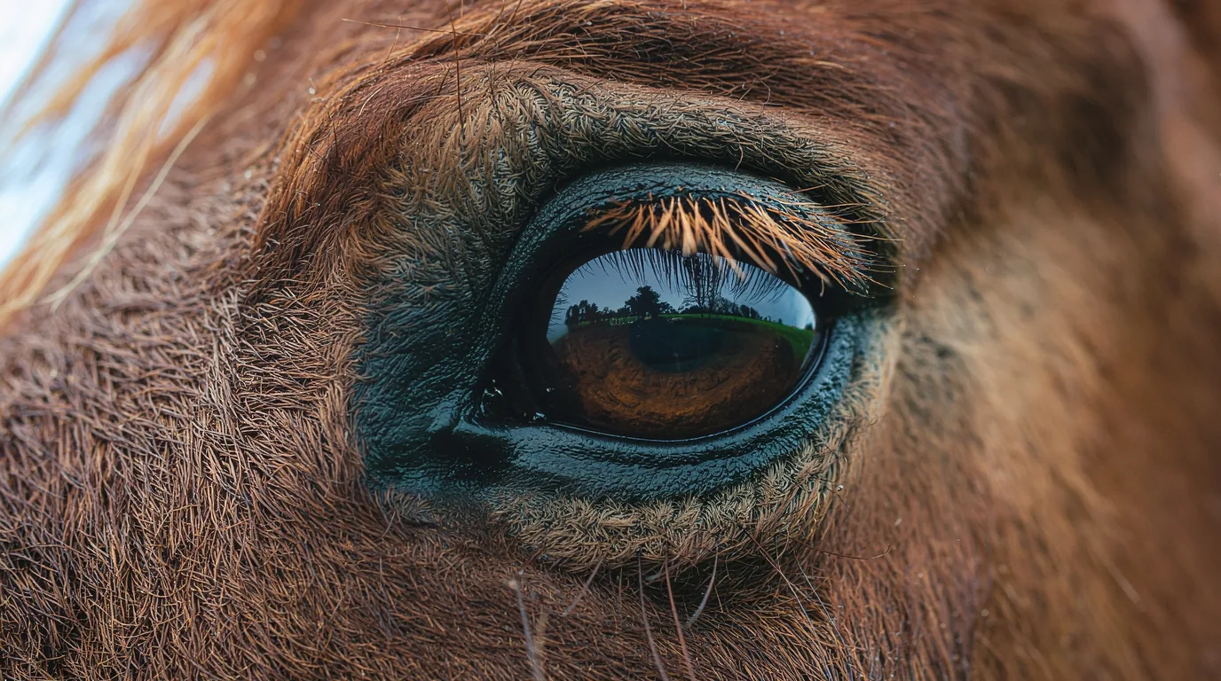 Un regard de cheval au Association Equiloisirs, Rouffignac-Saint-Cernin-de-Reilhac